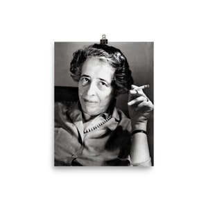 Hannah Arendt Matte Poster