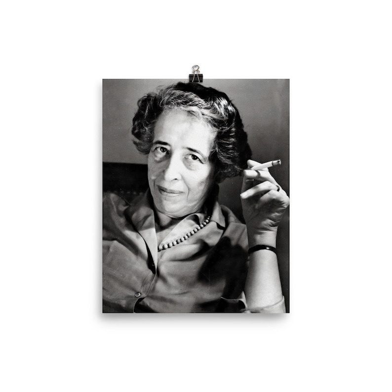 Hannah Arendt Matte Poster