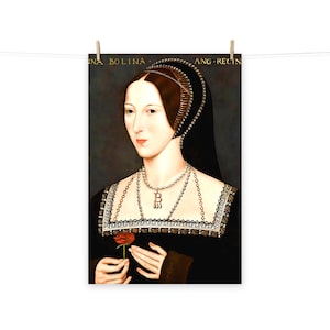 Anne Boleyn Matte Poster