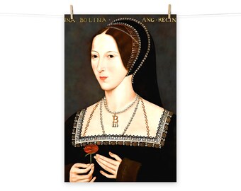 Anne Boleyn Matte Poster