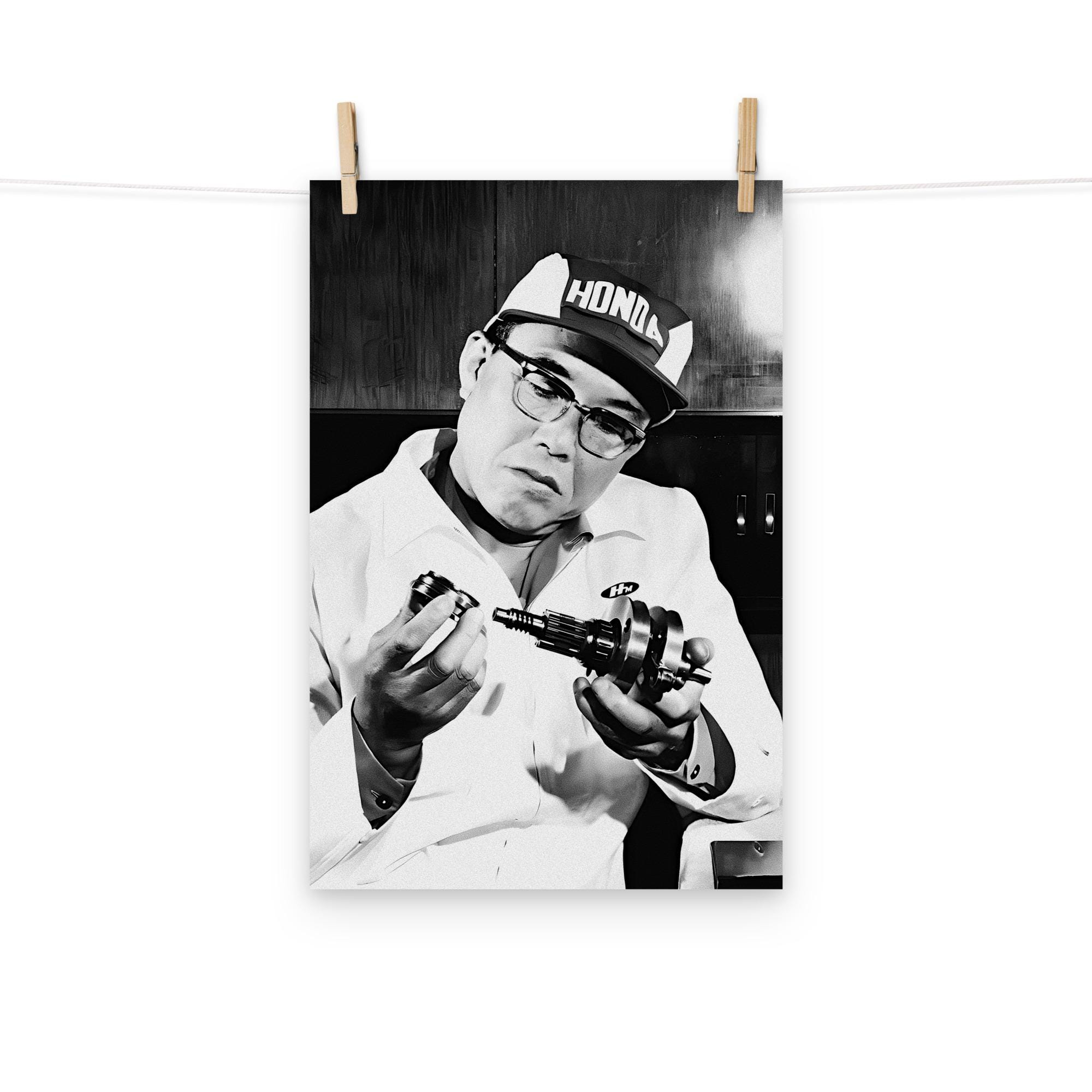 Soichiro Honda Matte Poster - Etsy
