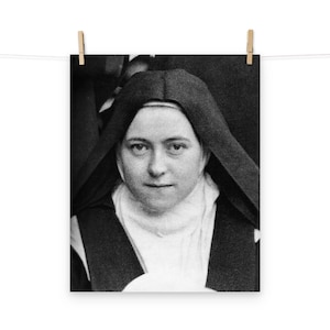 Thérèse of Lisieux Matte Poster