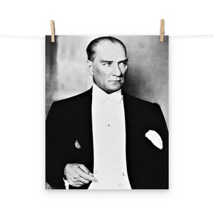 Mustafa Kemal Atatürk Matte Poster