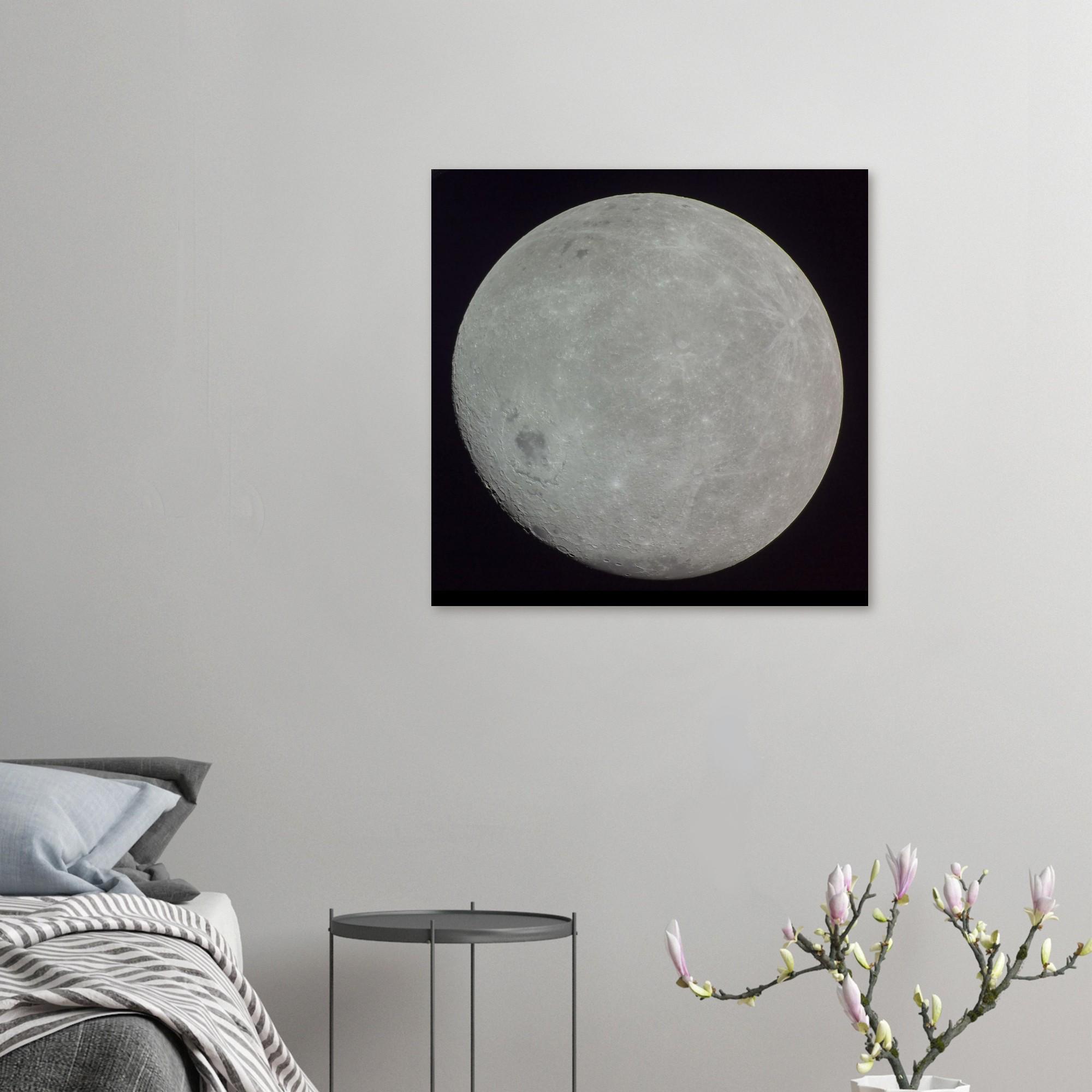 Far Side (dark Side) of the Moon Artemis I Matte Poster - Etsy