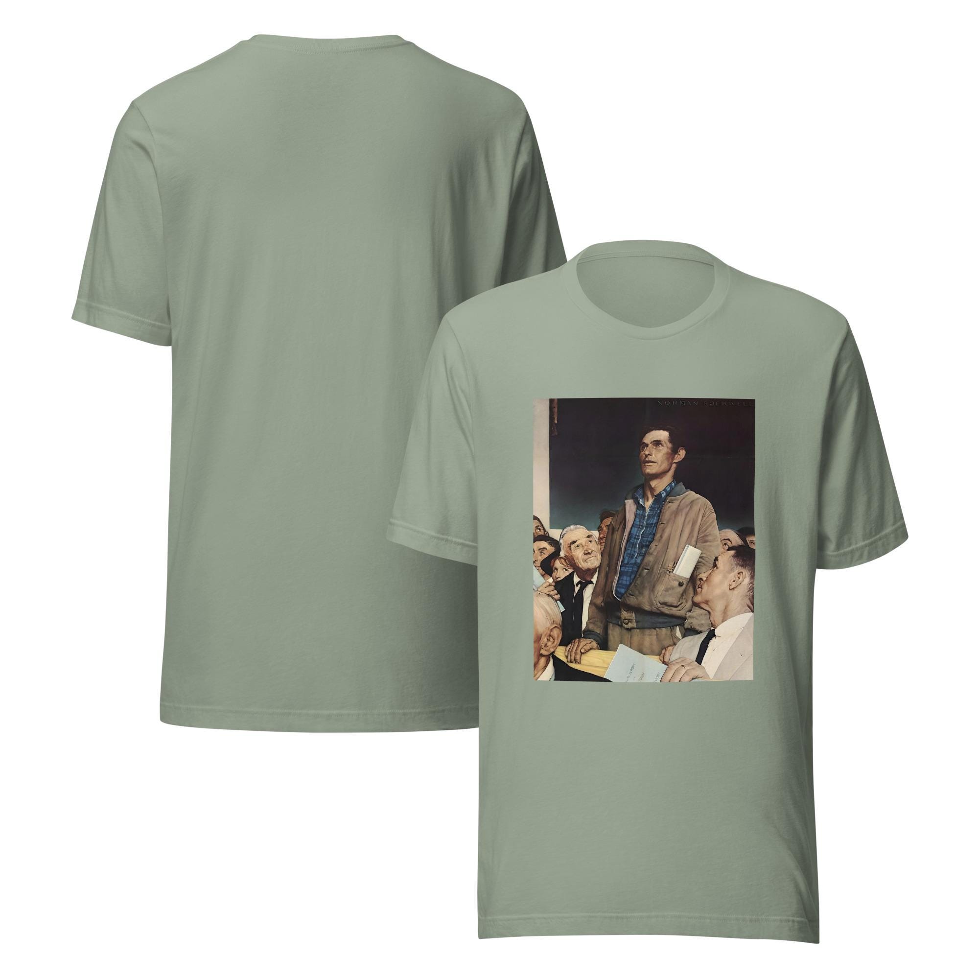 Freedom of Speech by Norman Rockwell Unisex T-shirt - Etsy