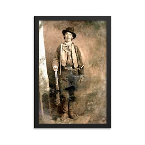 Billy the Kid Framed Poster