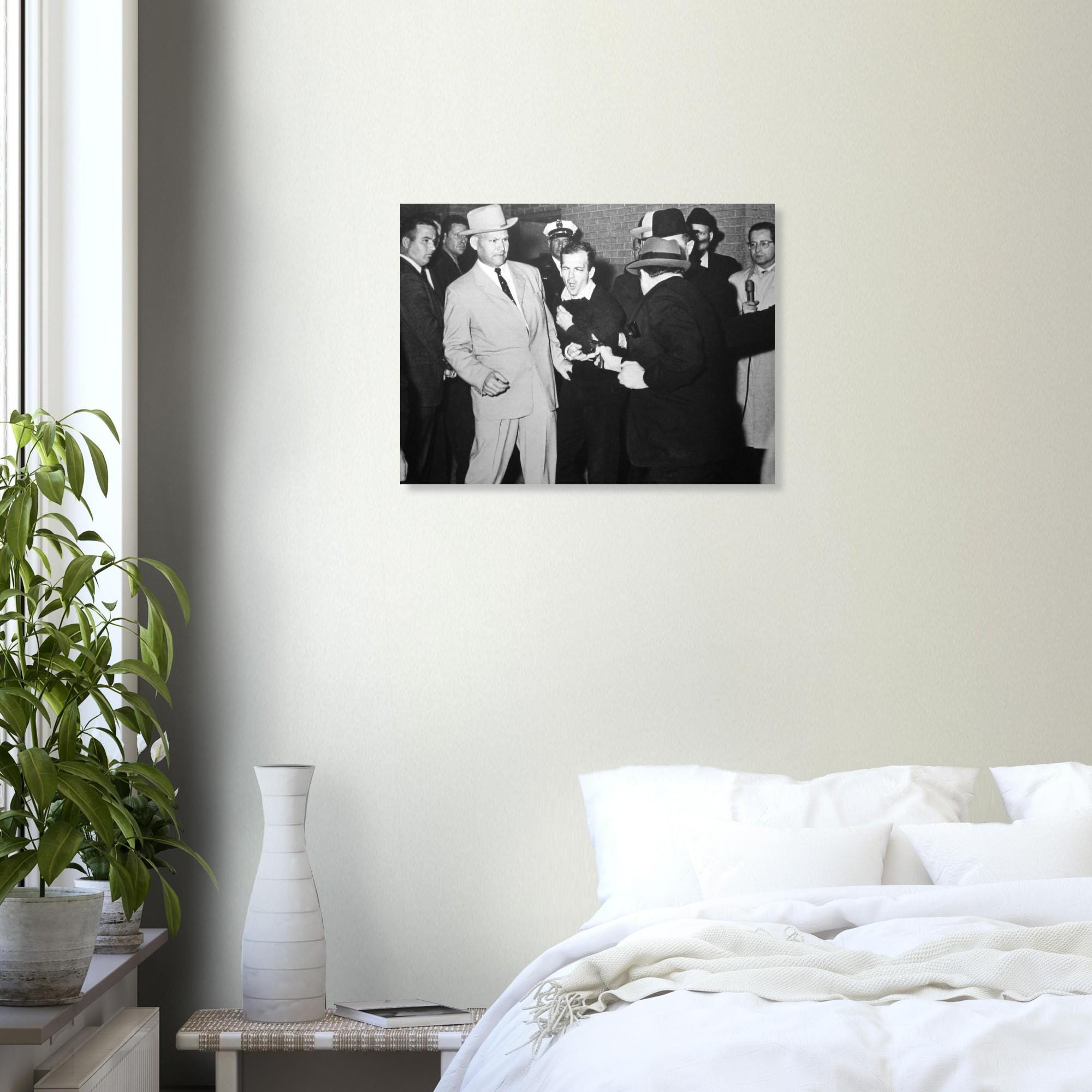 Jack Ruby Shoots Lee Harvey Oswald Matte Poster - Etsy