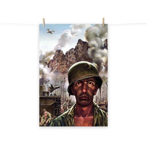 2000 Yard Stare av Tom Lea Matte Poster