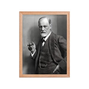Sigmund Freud Framed Poster