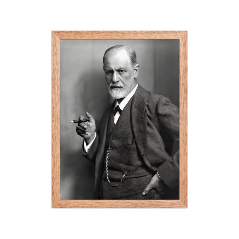 Sigmund Freud Framed Poster