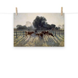 Spring Frost by Elioth Gruner Matte Poster