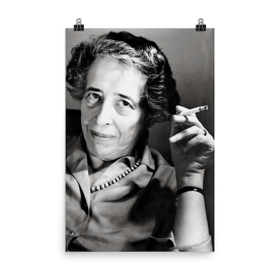 Hannah Arendt Matte Poster