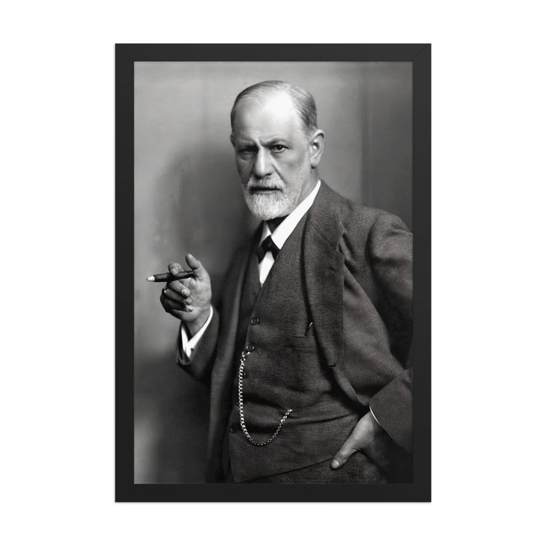 Sigmund Freud Framed Poster