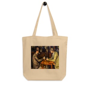 Die Kartenspieler von Paul Cézanne Eco Tote Bag