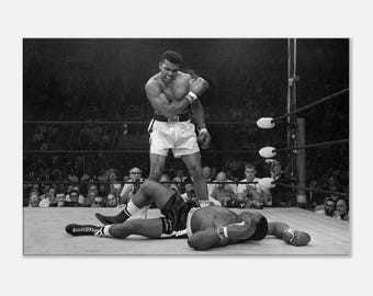 Muhammad Ali knocks out Sonny Liston Canvas