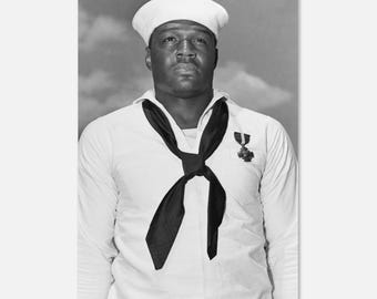 Póster mate de Doris 'Dorie' Miller