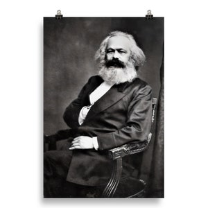 Karl Marx Matte Poster