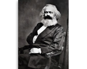 Karl Marx Matte Poster
