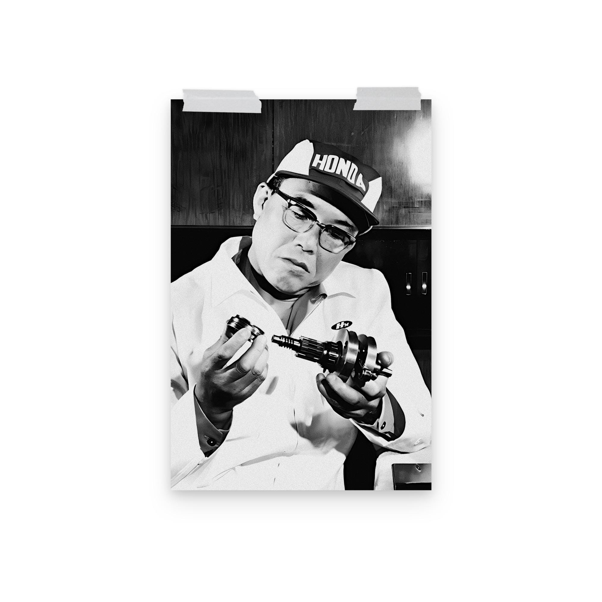 soichiroページ Soichiro Honda Matte Poster - Etsy