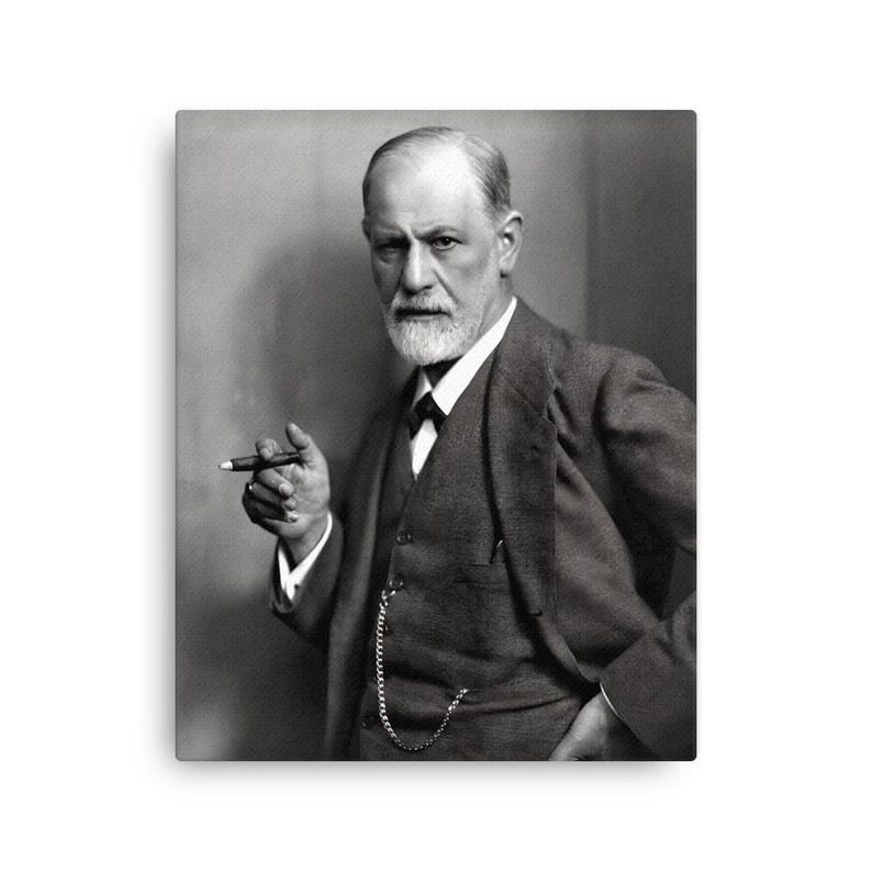 Sigmund Freud Canvas