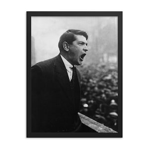 Michael Collins Framed Poster