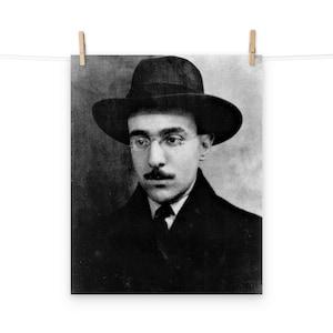Fernando Pessoa Matte Poster
