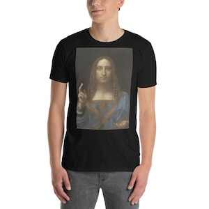 Salvator Mundi by Leonardo da Vinci T-Shirt