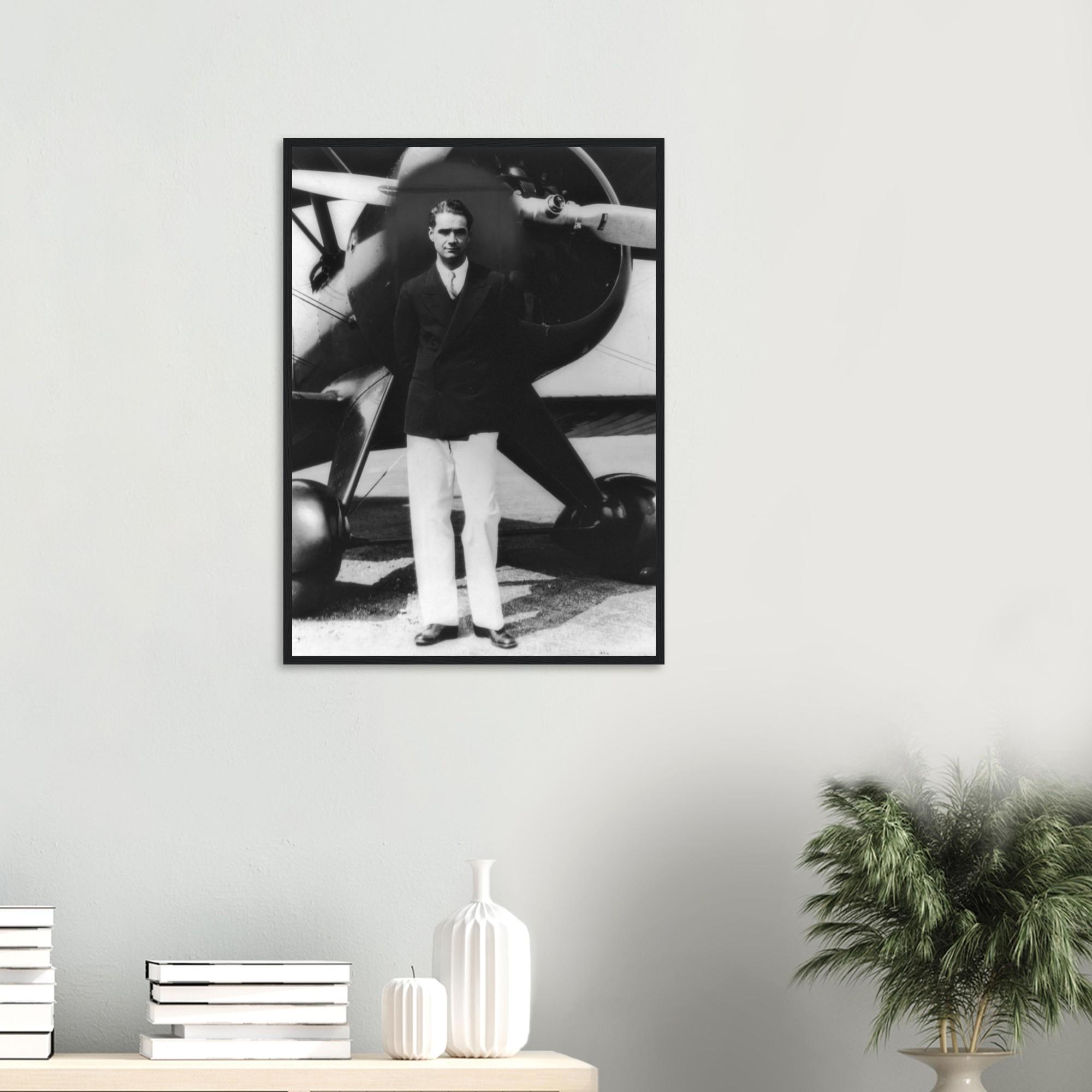Howard Poster Howard Hughes Framed Poster - Etsy