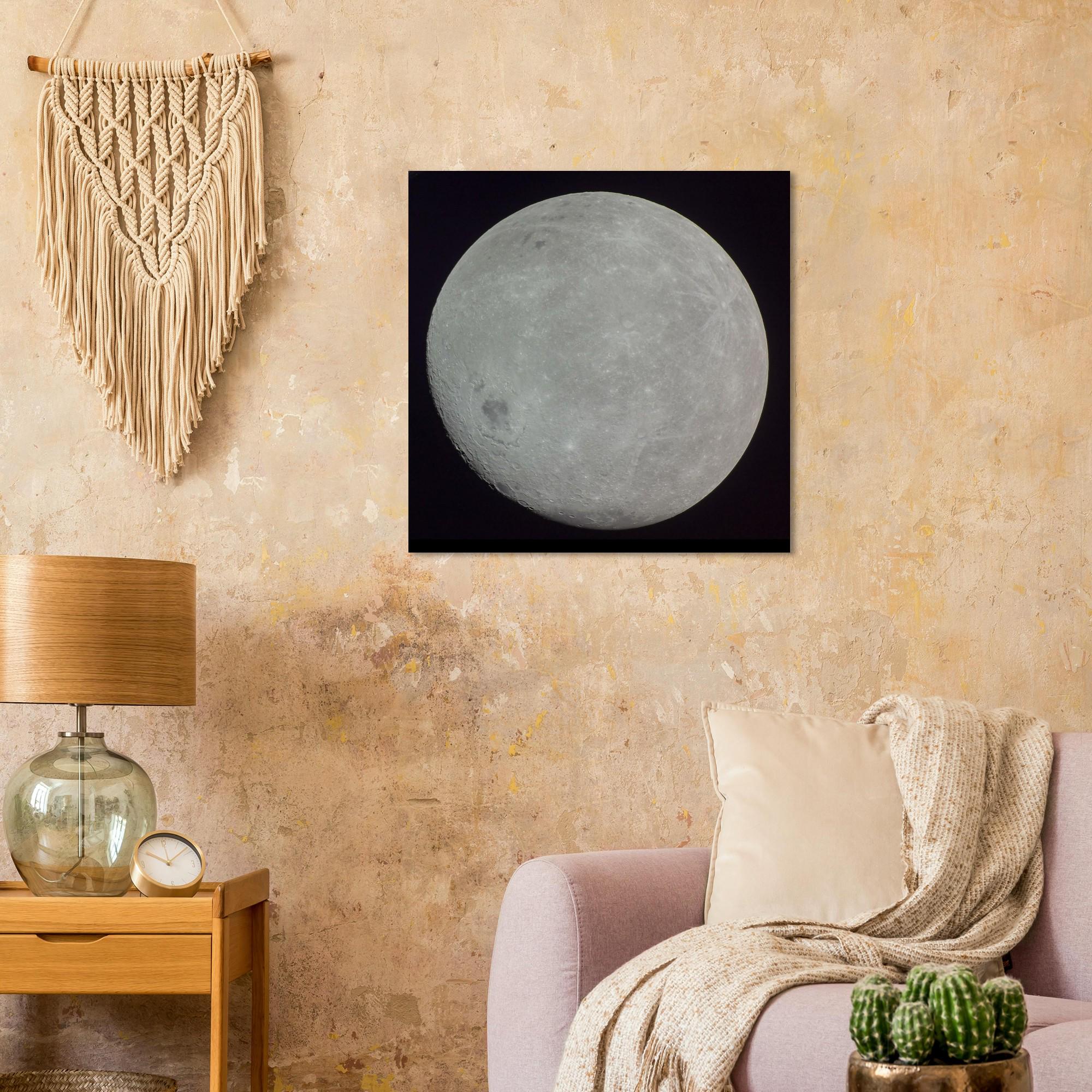 Far Side (dark Side) of the Moon Artemis I Matte Poster - Etsy
