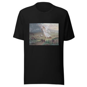 Camiseta unisex &quot;American Progress&quot; de John Gast, Bella+Canvas (fabricada en EE. UU.)