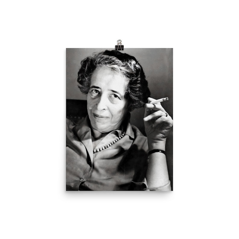 Hannah Arendt Matte Poster