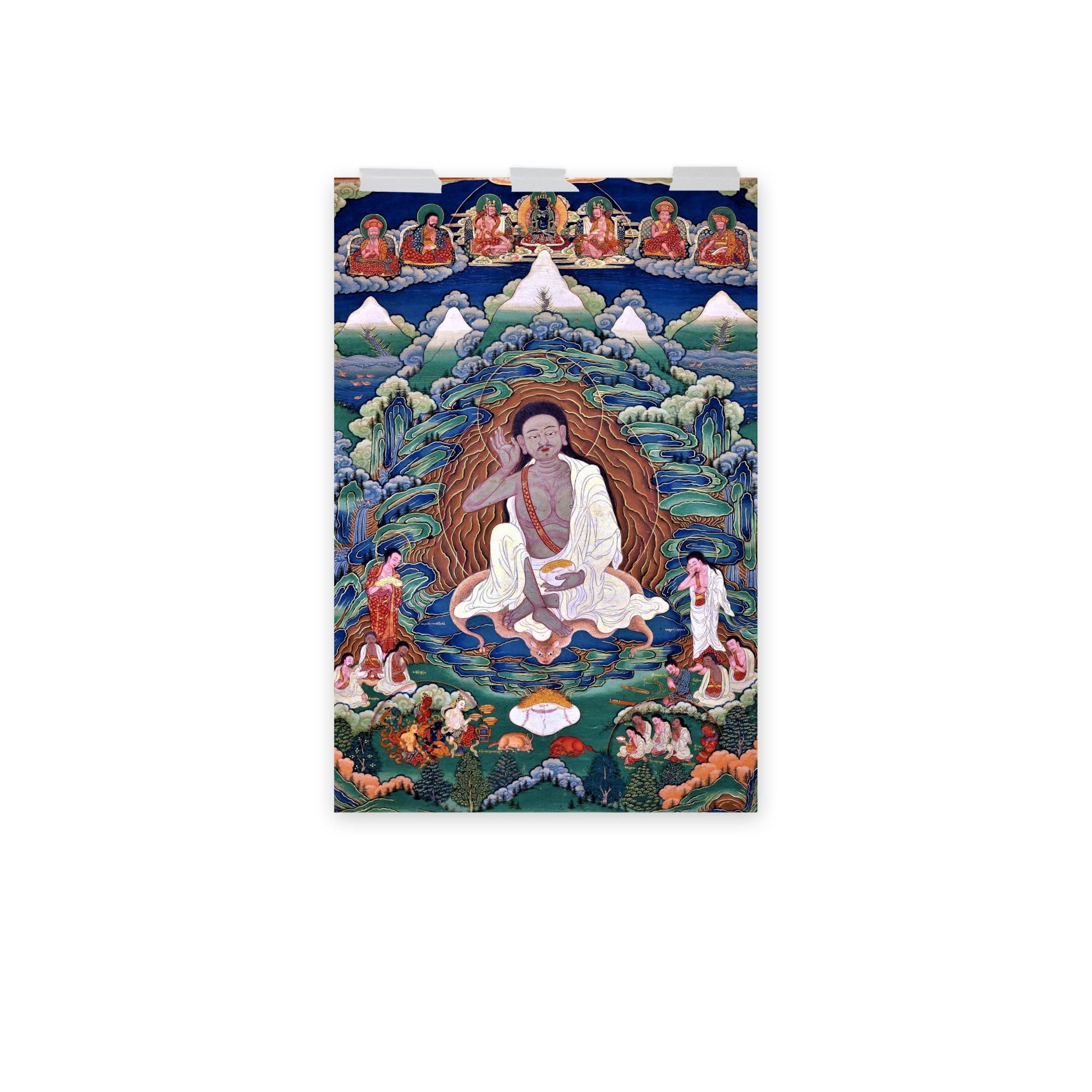 Milarepa Matte Poster
