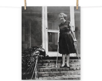 Flannery O'Connor Matte Poster