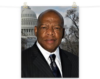 John Lewis Matte Poster