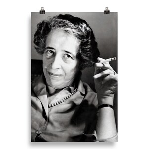 Hannah Arendt Matte Poster