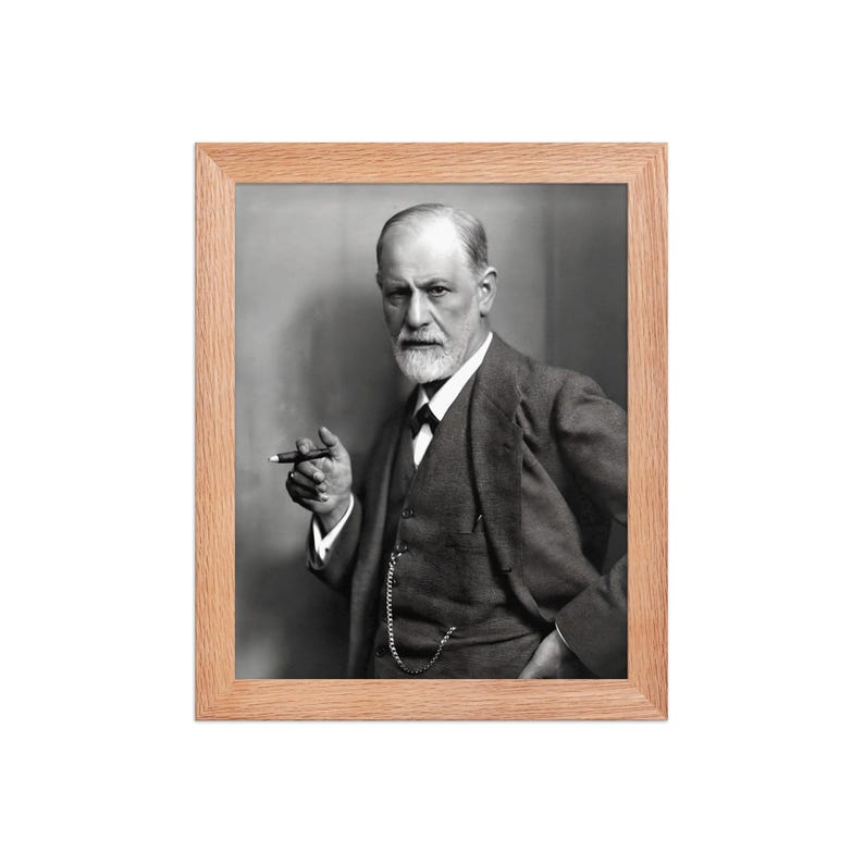 Sigmund Freud Framed Poster