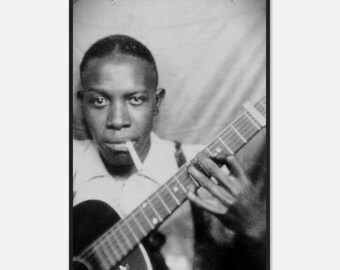 Robert Johnson Framed Poster