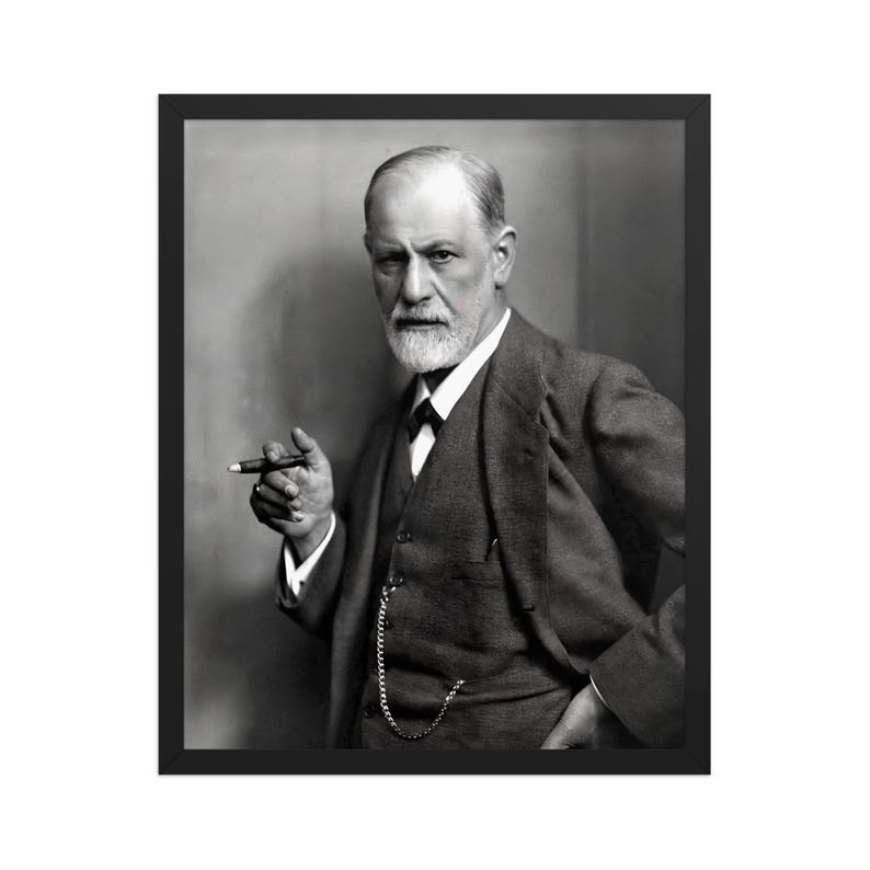 Sigmund Freud Framed Poster