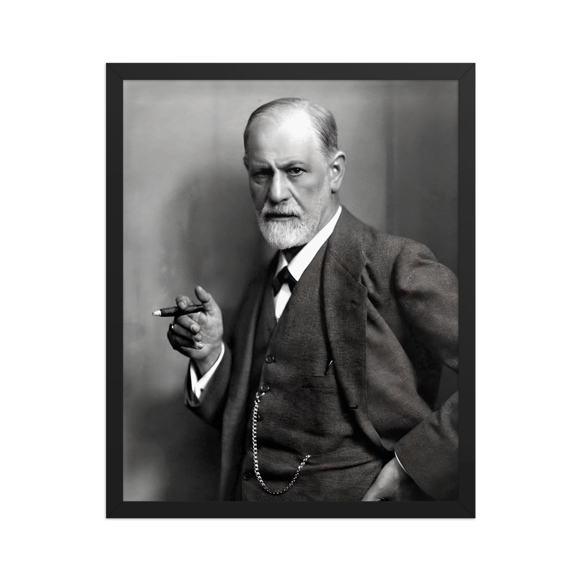 Sigmund Freud Framed Poster - Etsy