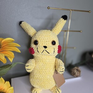 Yellow Electric Mouse Plushy