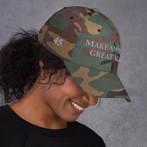 Custom Embroidered MAGA Hat Make America Great Again 45 and 47 Gift for Him Gift for Her 7 Colors Republican or Conservative  GOP Present