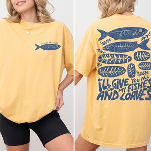 miracle of loaves and fishes tee