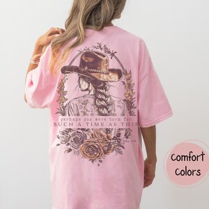 Bible verse shirt with cowgirl aesthetic
