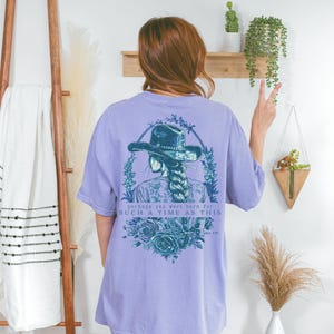 Faith-based Comfort Colors tee for women