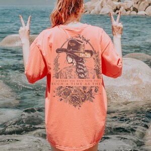 Unisex garment-dyed Christian faith tee