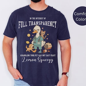Grappig shirt dierenartskliniek, T-shirt dierenartskantoor, cadeau dierendokter, groepsshirt dierenarts, comfortkleuren shirt dierenarts, waardering dierenarts