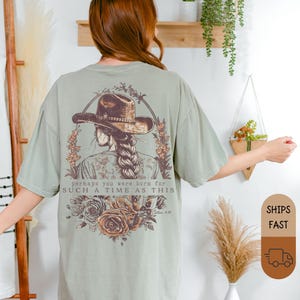 Comfort Colors t-shirt featuring Esther 4:14 Bible verse