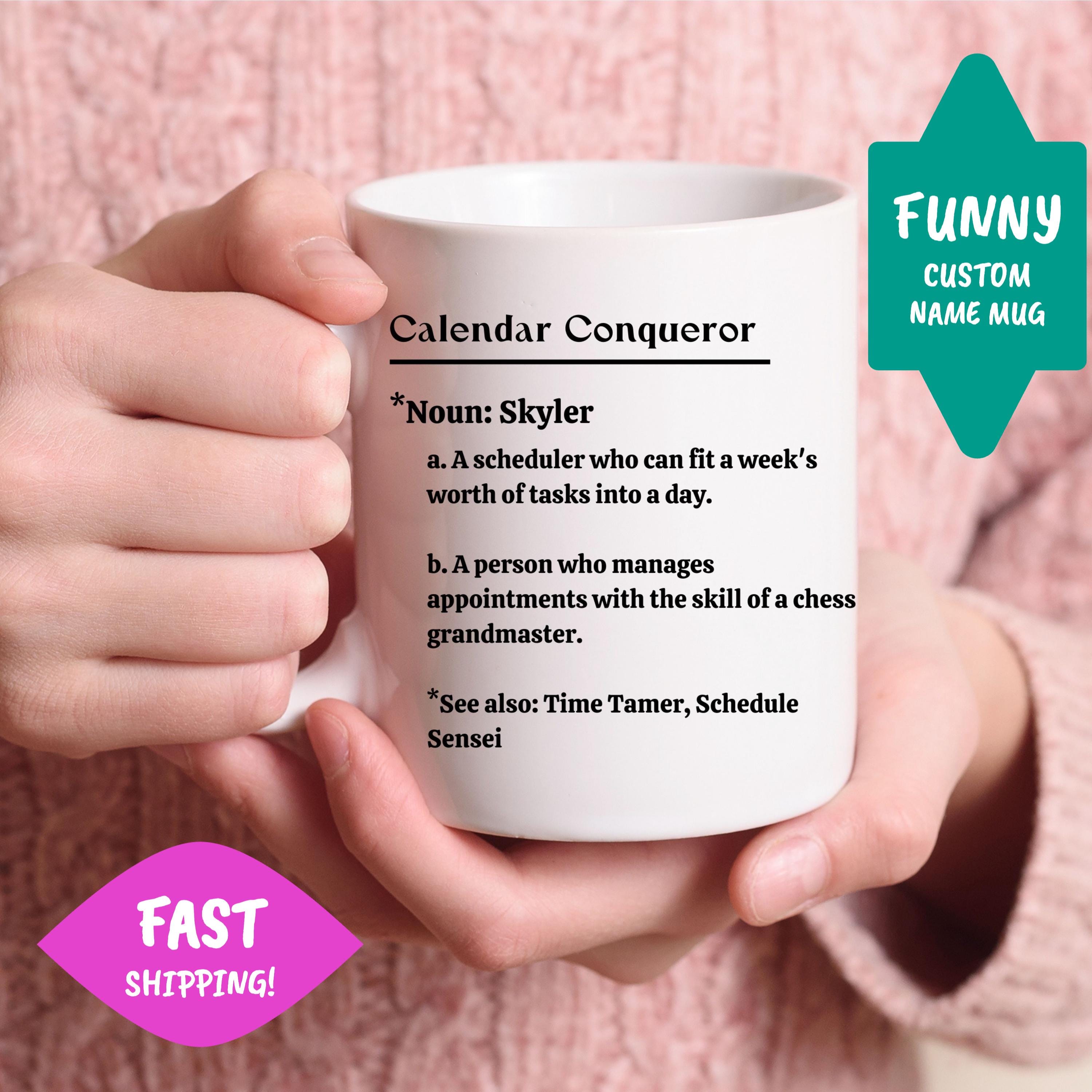 Funny Custom Coffee Mug Personalized Christmas Gift for Office Professionals Birthday Gift Idea for Her or Him 15oz 11oz White Ceramic Cup