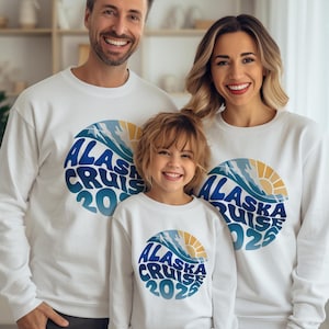 Alaska 2025 Cruise Shirt, Alaska Vacation Matching Shirt, Alaska Cruising Family Shirt, Alaska Shirt, Cute Alaska Cruising Tshirt