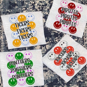 Custom Preppy Mascot Shirt, Mascot Preppy T-shirt, Favorite Team Tshirt, High School Football Team shirt, Cheer Leader Tee